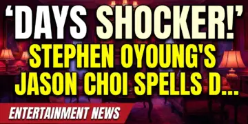 Days shocker! Stephen oyoung's jason choi spells doom for ava & harris!