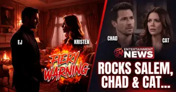 Ej's fiery kristen warning rocks salem, chad & cat awkward on dool!