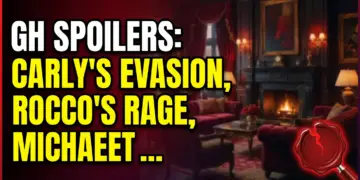 Gh spoilers: carly's evasion, rocco's rage, michael's bombshell!