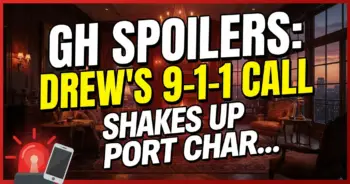 Gh spoilers: drew's 9-1-1 call shakes up port charles!