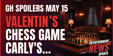 Gh spoilers may 15: valentin's chess game, carly's wall, & a shocking return!