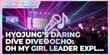 Hyojung's daring solo dive: oh my girl leader explores new sound ahead of group comeback