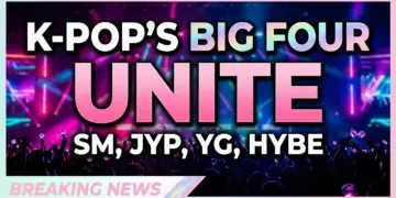 K-pop's big four unite: sm, jyp, yg, hybe launch global festival joint venture