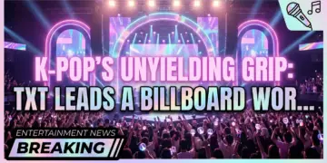 K-pop's unyielding grip: txt leads a billboard world albums takeover