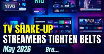 May 2026 tv shake-up: streamers tighten belts, broadcast plays safe