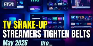 May 2026 tv shake-up: streamers tighten belts, broadcast plays safe