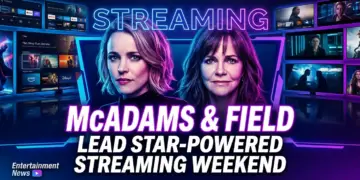 Mcadams & field lead star-powered streaming weekend: a dailydrama deep dive