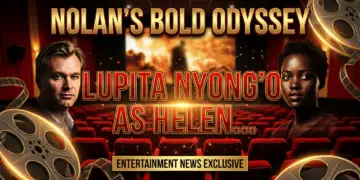 Nolan's bold odyssey: why lupita nyong'o as helen of troy ignites a culture war