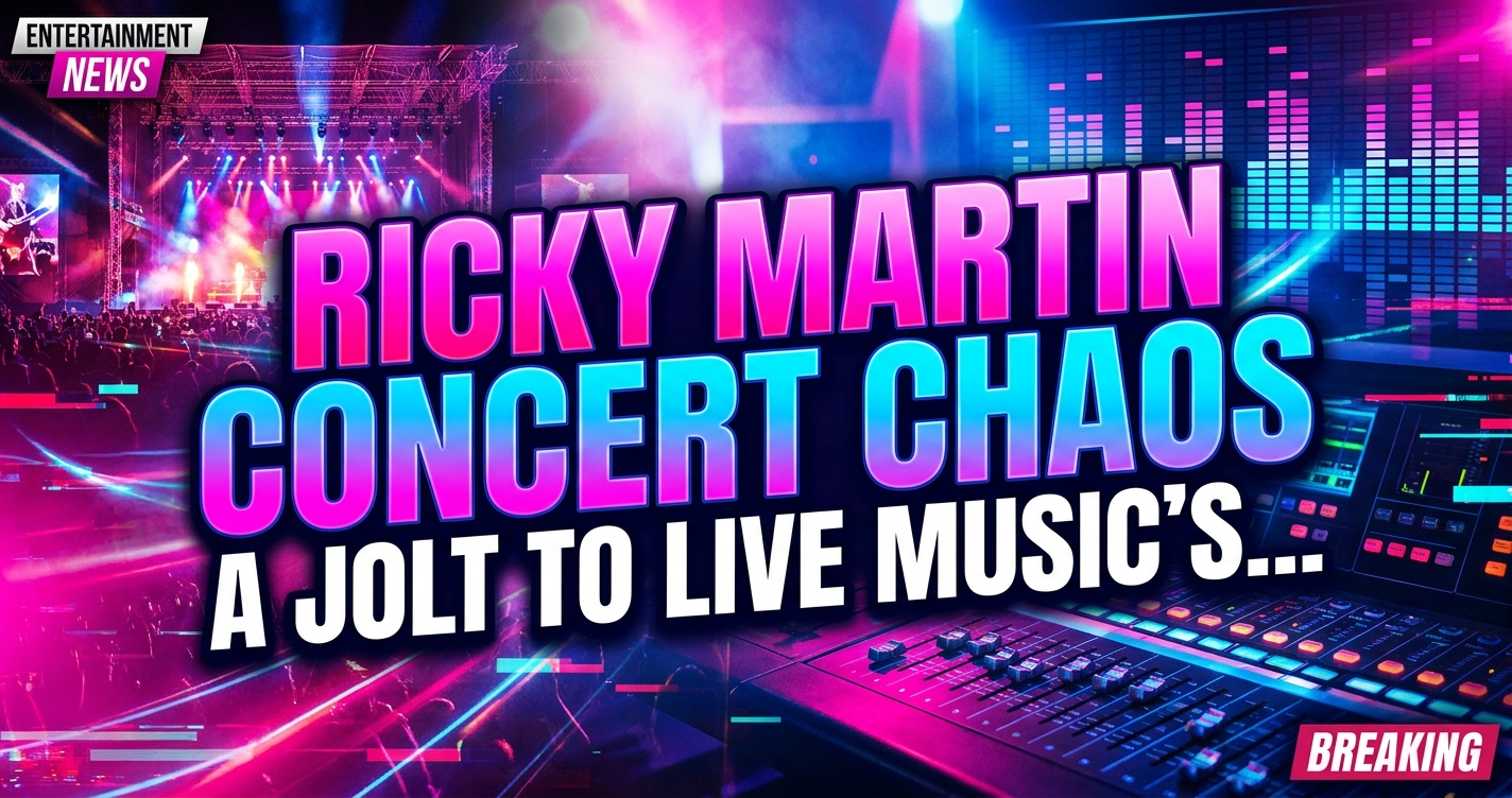 Ricky martin concert chaos: a jolt to live music's security landscape 1 Ricky martin concert chaos: a jolt to live music's security landscape