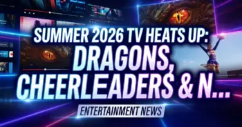 Summer 2026 tv heats up: dragons, cheerleaders & new drama takeover