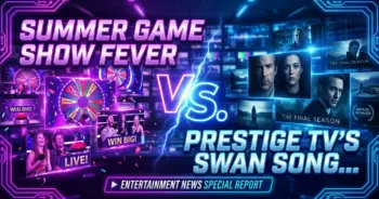 Summer game show fever vs. Prestige tv's swan songs: what's driving hollywood?