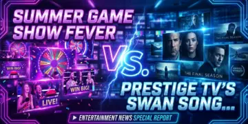 Summer game show fever vs. Prestige tv's swan songs: what's driving hollywood?