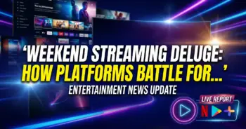 Weekend streaming deluge: how platforms battle for your precious eyeballs