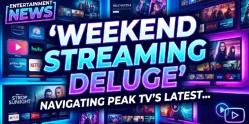 Weekend streaming deluge: navigating peak tv's latest content wave