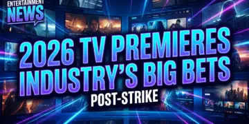 2026 tv premieres: the industry's big bets post-strike & beyond