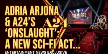 Adria arjona & a24's 'onslaught': a new sci-fi action must-see?