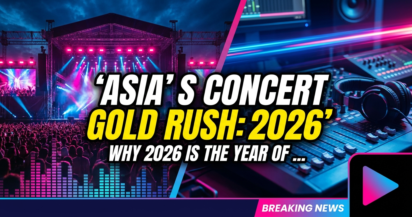 Asia's concert gold rush: why 2026 is the year of the east 1 Asia's concert gold rush: why 2026 is the year of the east