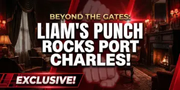 Beyond the gates: liam's punch rocks port charles! Cassie's shocking discovery! 2 Beyond the gates: liam's punch rocks port charles! Cassie's shocking discovery!
