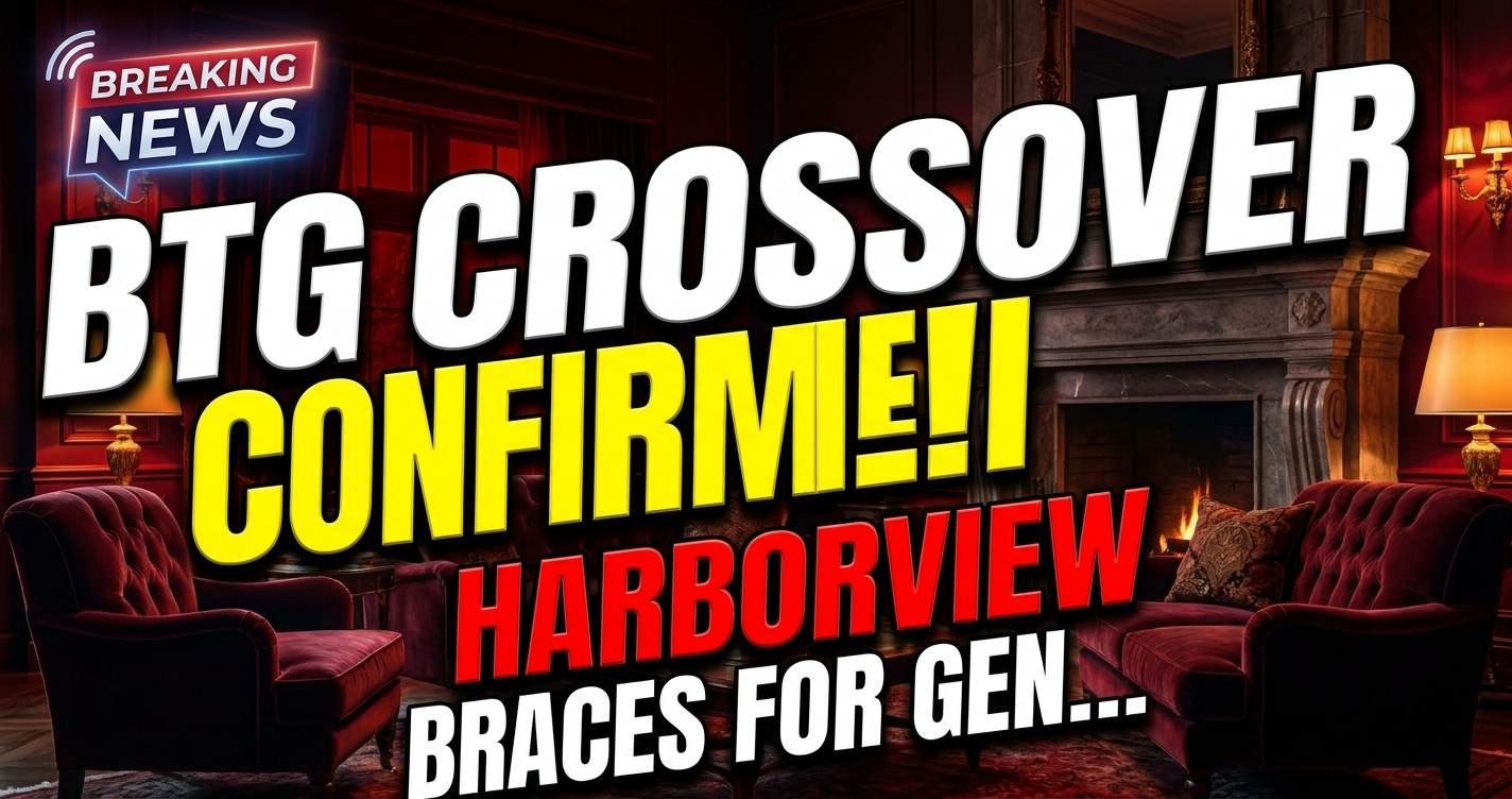 Btg crossover confirmed! Harborview braces for genoa city shockers! 1 Btg crossover confirmed! Harborview braces for genoa city shockers!