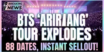 Bts 'arirang' tour explodes: 88 dates, instant sell-outs & unprecedented global demand 2 Bts 'arirang' tour explodes: 88 dates, instant sell-outs & unprecedented global demand
