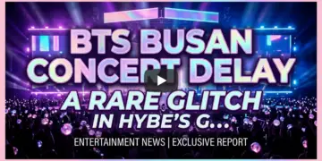 Bts busan concert delay: a rare glitch in hybe's global machine