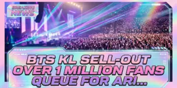 Bts kl sell-out: over 1 million fans queue for arirang tour tickets