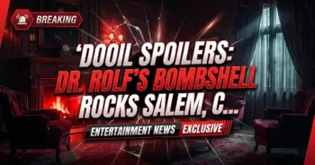 Dool spoilers: dr. Rolf's bombshell rocks salem, changes everything!