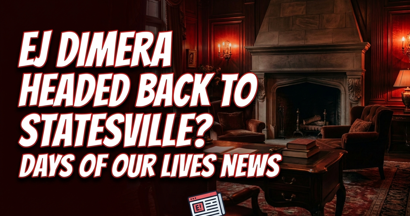 Ej dimera headed back to statesville? Days of our lives spoilers! 1 Ej dimera headed back to statesville? Days of our lives spoilers!