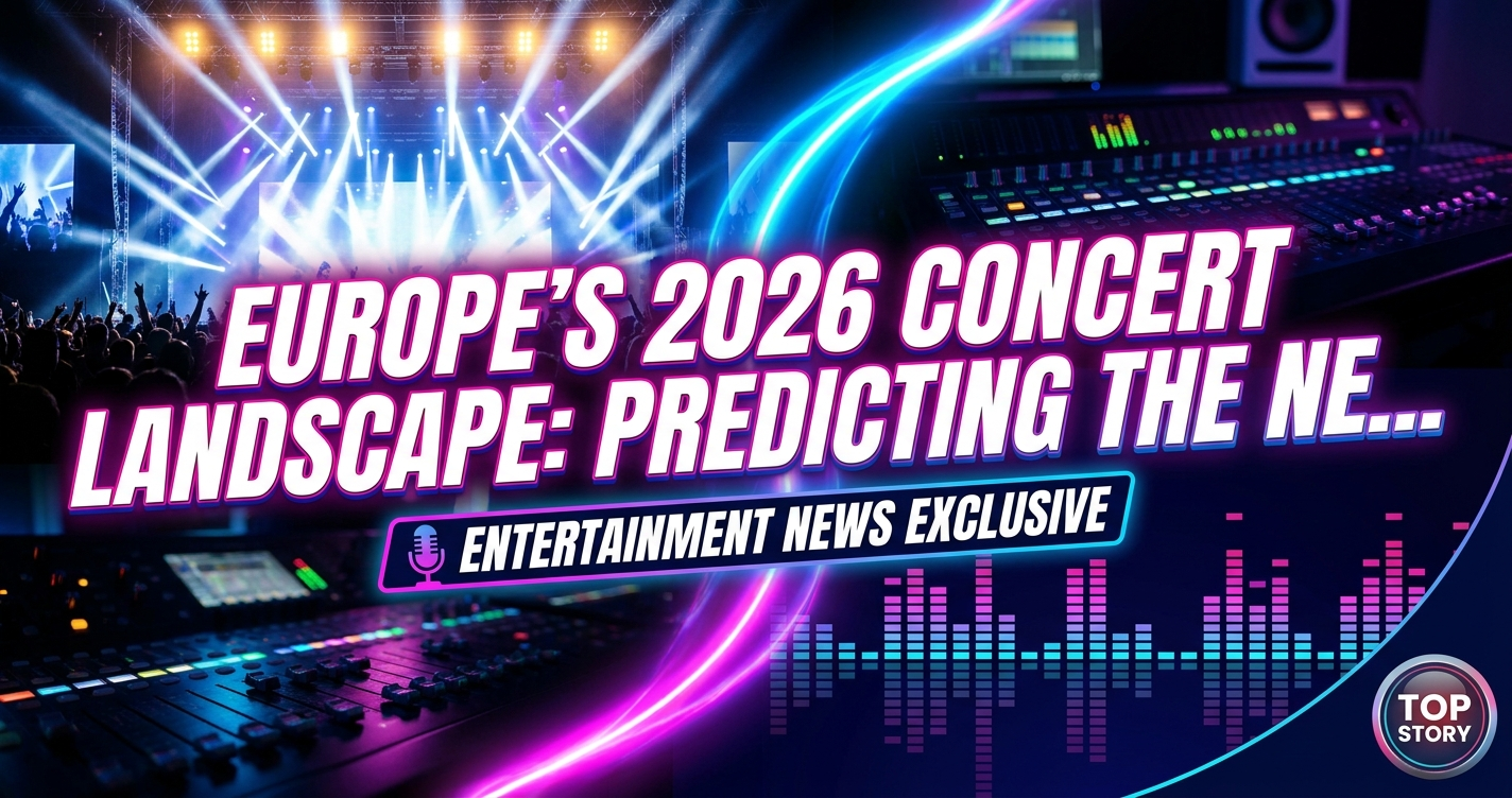 Europe's 2026 concert landscape: predicting the next stadium giants 1 Europe's 2026 concert landscape: predicting the next stadium giants