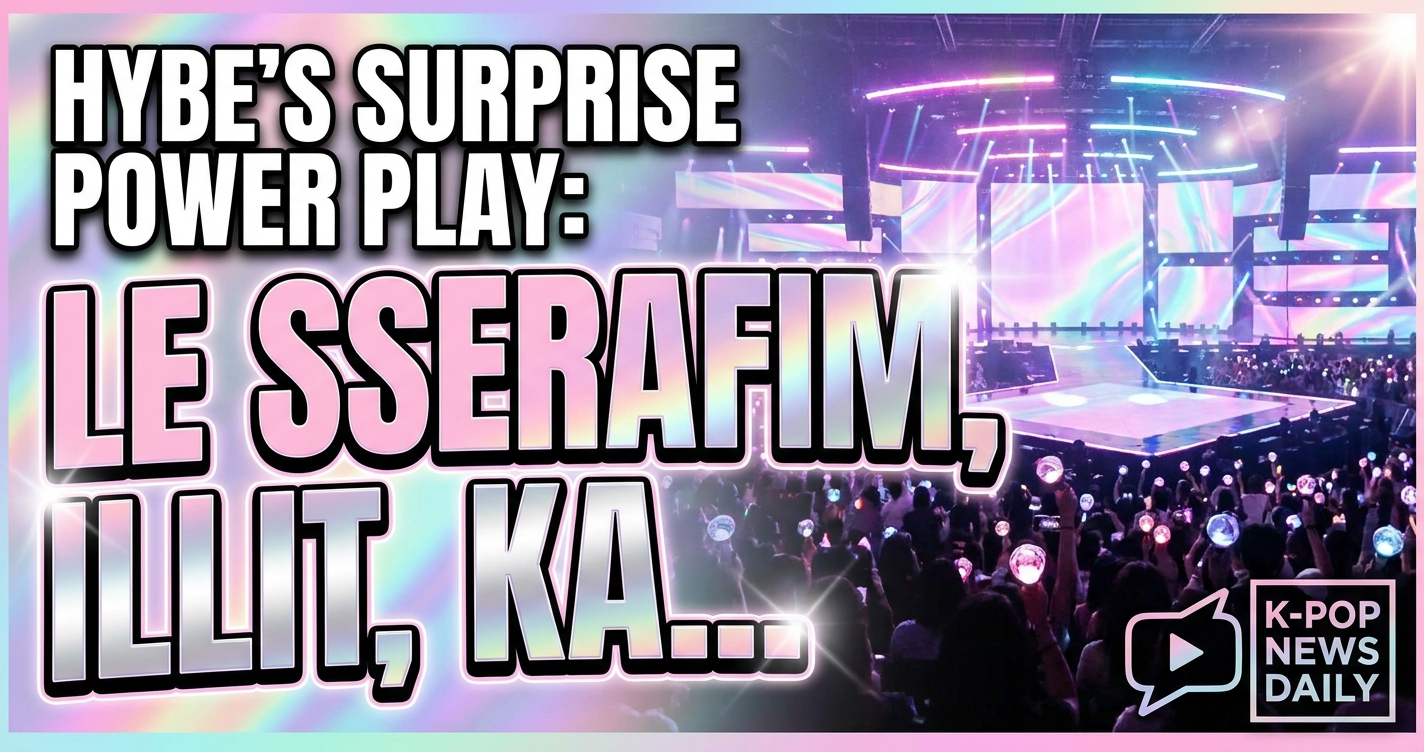 Hybe's surprise power play: le sserafim, illit, katseye join forces 1 Hybe's surprise power play: le sserafim, illit, katseye join forces