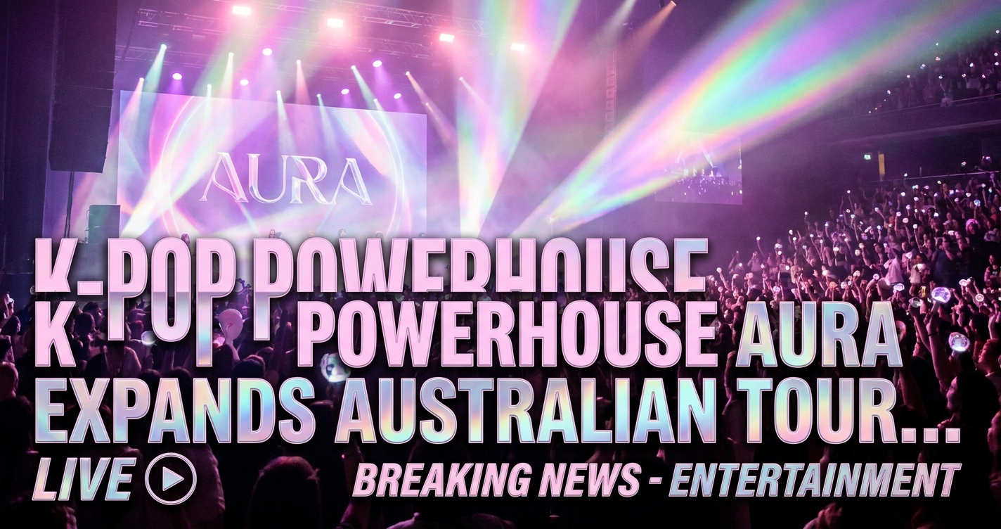 K-pop powerhouse aura expands australian tour to regional gems, shifting industry norms 1 K-pop powerhouse aura expands australian tour to regional gems, shifting industry norms