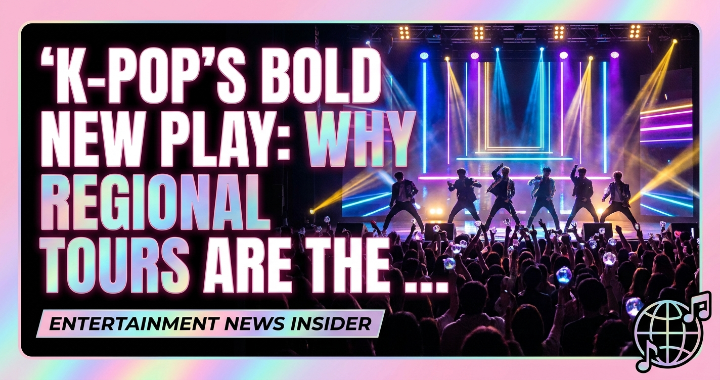 K-pop's bold new play: why regional tours are the genre's next frontier 1 K-pop's bold new play: why regional tours are the genre's next frontier