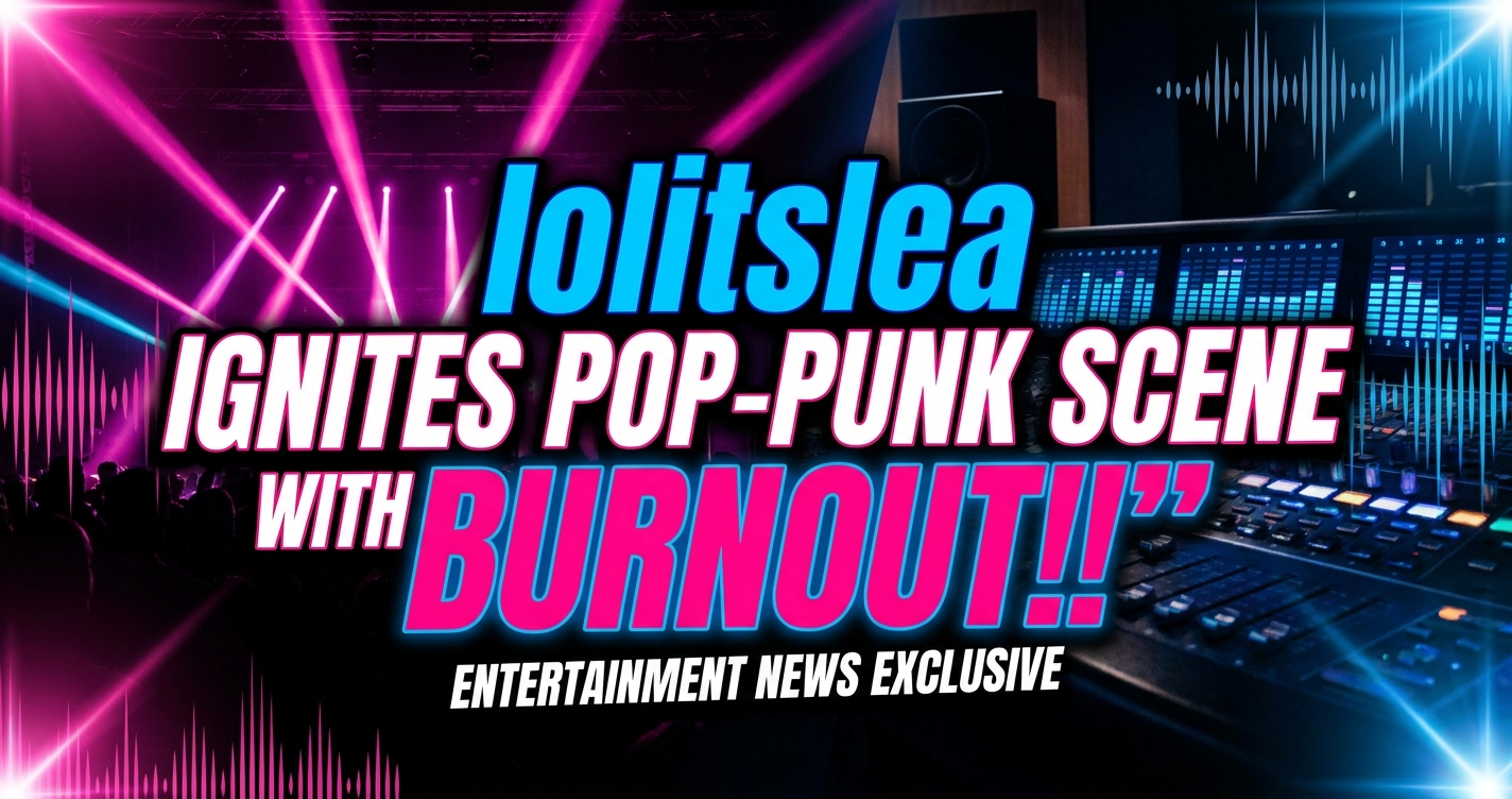 Lolitslea ignites pop-punk scene with 'burnout!! ', unveils 'rollercoaster tycoon' 1 Lolitslea ignites pop-punk scene with 'burnout!! ', unveils 'rollercoaster tycoon'