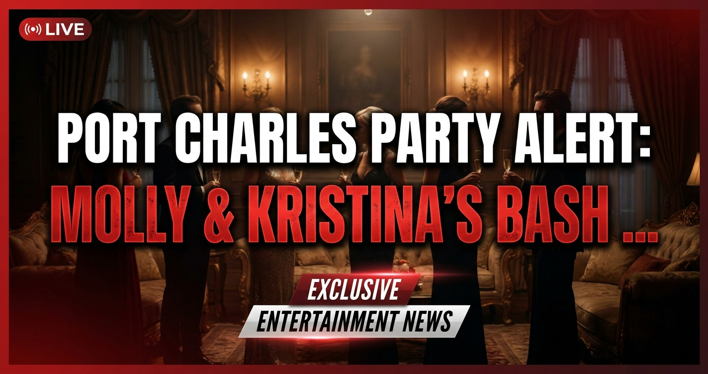 Port charles party alert: molly & kristina's bash set for gh catastrophe! 1 Port charles party alert: molly & kristina's bash set for gh catastrophe!