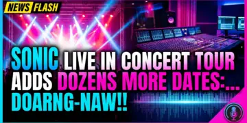Sonic live in concert tour adds dozens more dates: gaming's live music phenomenon explodes