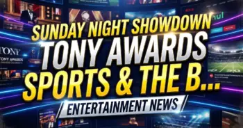 Sunday night showdown: tony awards, sports & the battle for broadcast eyeballs
