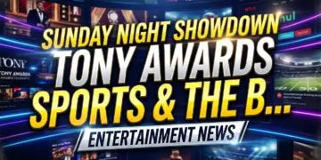 Sunday night showdown: tony awards, sports & the battle for broadcast eyeballs