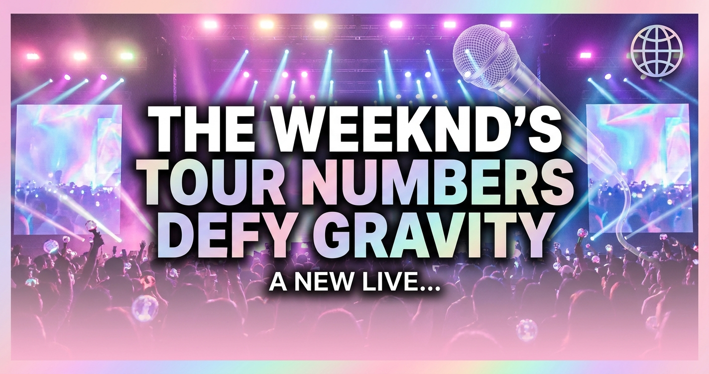 The weeknd's tour numbers defy gravity: a new live music paradigm 1 The weeknd's tour numbers defy gravity: a new live music paradigm