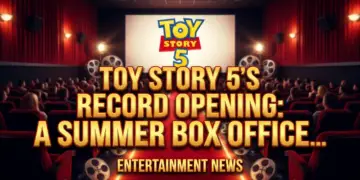 Toy story 5's record opening: a summer box office savior?