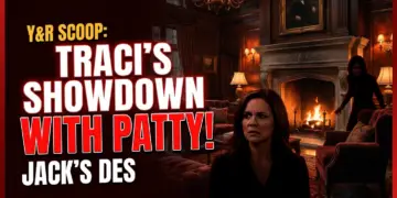 Y&r scoop: traci's showdown with patty! Jack's desperate hunt for diane! Nikki grills lily!