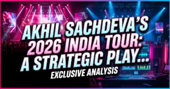 Akhil sachdeva's 2026 india tour: a strategic play in live music
