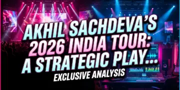 Akhil sachdeva's 2026 india tour: a strategic play in live music