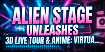 Alien stage unleashes 3d live tour & anime: virtual idols go global