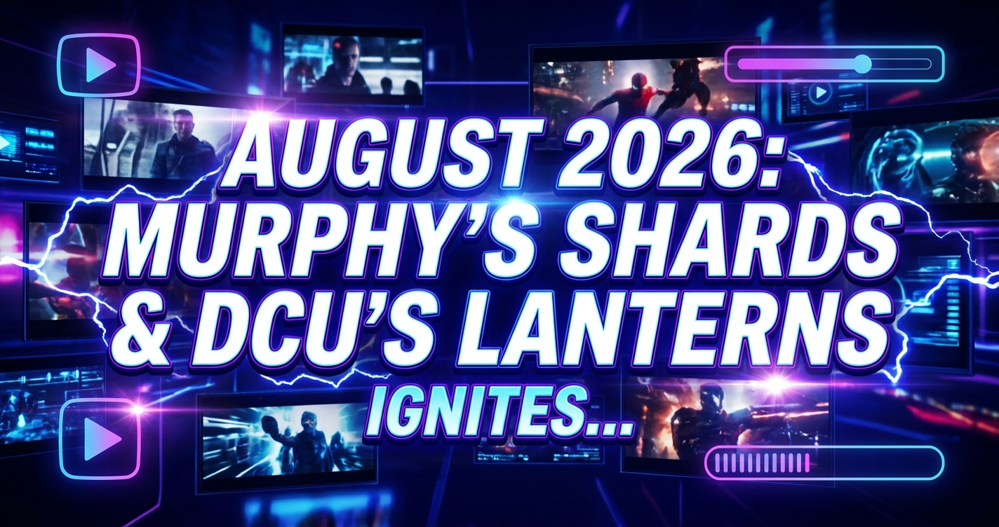 August 2026: murphy's shards & dcu's lanterns ignite streaming wars 1 August 2026: murphy's shards & dcu's lanterns ignite streaming wars
