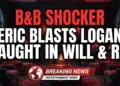 B&b shocker: eric blasts logan, caught in will & rj bar brawl!