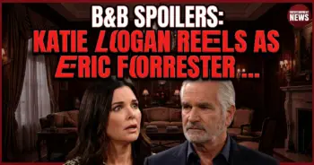 B&b spoilers: katie logan reels as eric forrester faces crisis! Will spencer's lies unravel