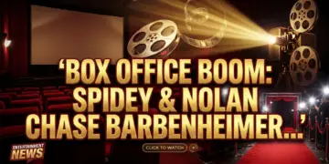 Box office boom: spidey & nolan chase barbenheimer's shadow