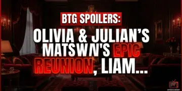Btg spoilers: olivia & julian's epic reunion, liam's heartfelt plea!