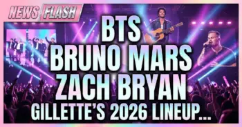 Bts, bruno mars, zach bryan: gillette's 2026 lineup is a statement