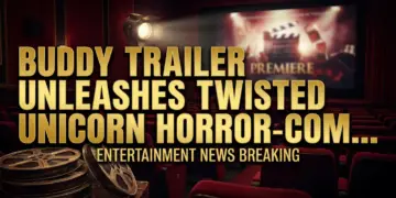 Buddy trailer unleashes twisted unicorn horror-comedy with key & milioti 2 Buddy trailer unleashes twisted unicorn horror-comedy with key & milioti